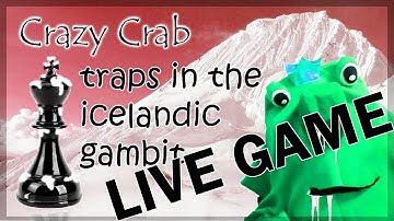 Scandinavian Icelandic Gambit (Live Chess)