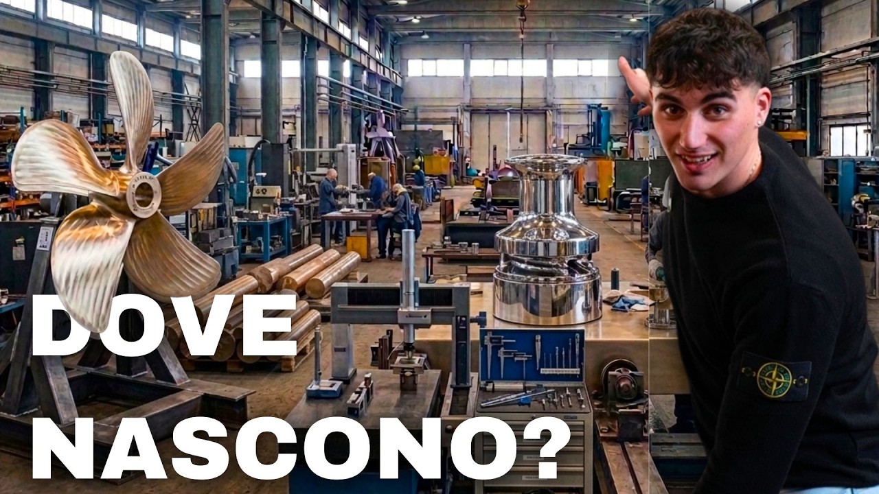 Come Nascono le Eliche degli Yacht ⚓ | Tour Dentro la Fabbrica