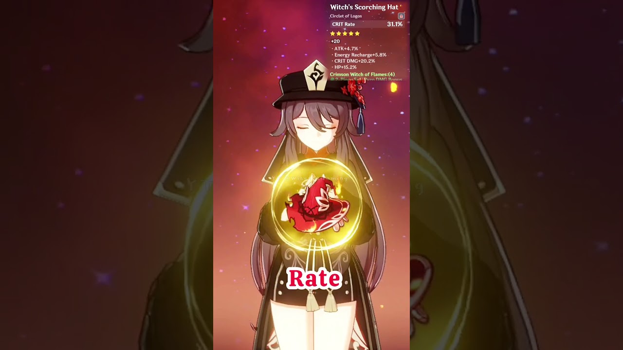 MY F2P HUTAO BUILD  👻  