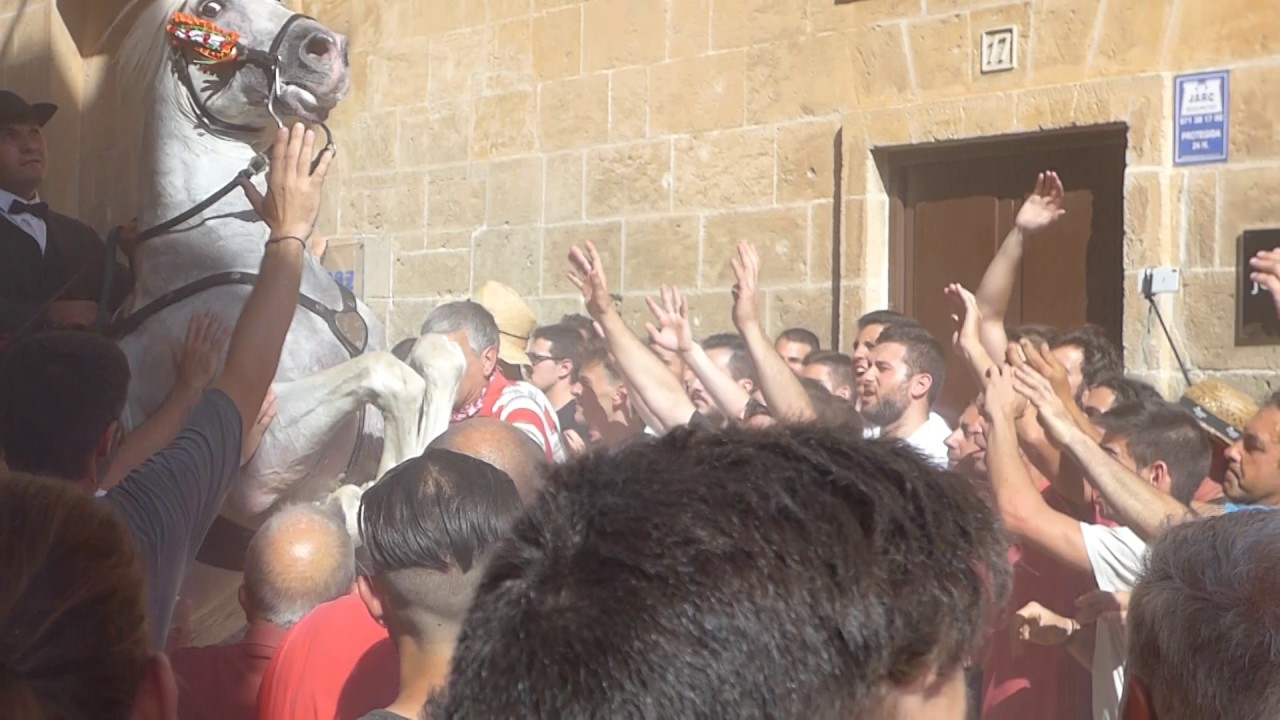 Fiestas de Sant Joan, Ciutadella 2016 - Caixers i cavallers