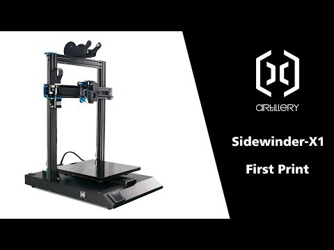 Beginners guide to Artillery Sidewinder X1 - Unboxing, building and first  print 