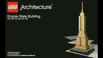 LEGO Instructions | Architecture | 21002 | Empire State Building | Landmark Series