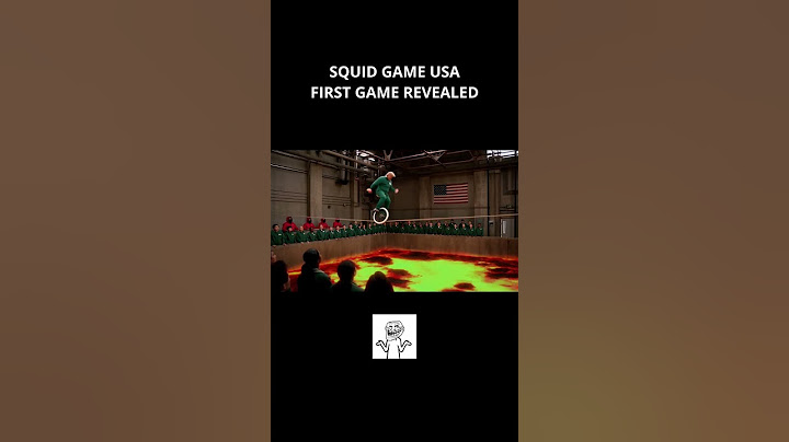 SQUID GAME USA FIRST GAME REVEALED