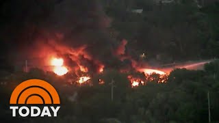 Explosions At Omaha Chemical Plant Force Evacuations