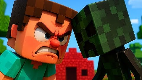 From Crafting to Chaos: Steve vs Creeper | Minecraft Cinematic Tutorial