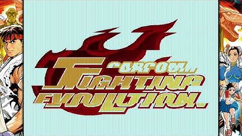 Capcom Fighting Collection 2-Capcom Fighting Evolution (Chun-Li & Alex)