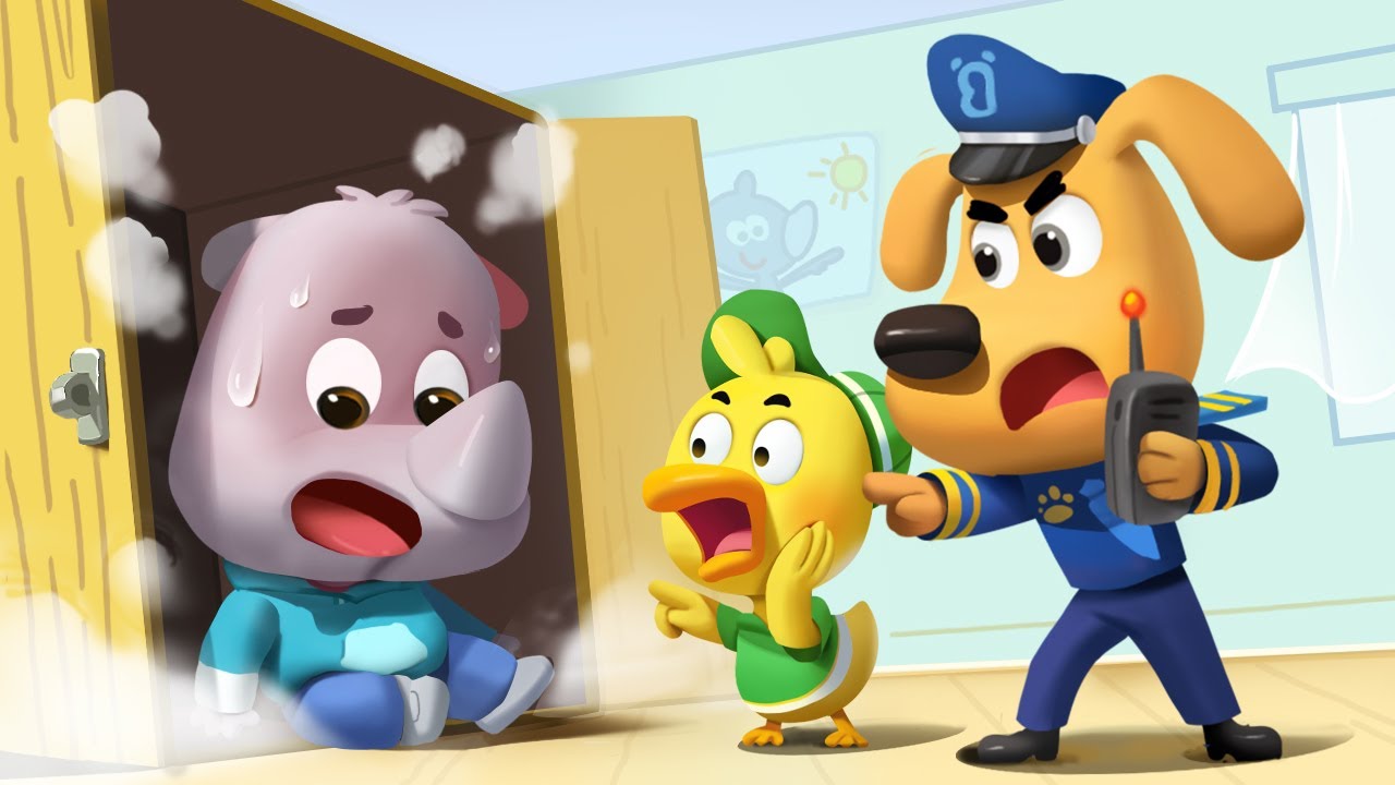 ✨公式サイト販売停止中の希少品！✨鮮やかなベイビーブルーのルノルマンカード ペンギンとねこ パターン｜キッズレイヤードワンピース｜キッズ