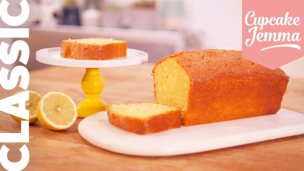 Lemon Drizzle Cake Bakealong | Cupcake Jemma Classics | CupcakeJemma