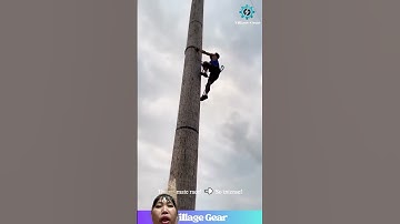 Cuộc Thi mạo hiểm cua người nước ngoài Ai Trèo cây nhanh hon