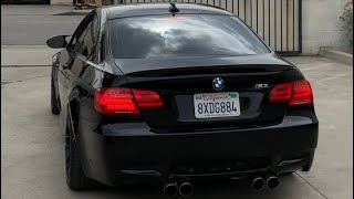 E92 M3 LOUD VALVED EXHAUST COLD START