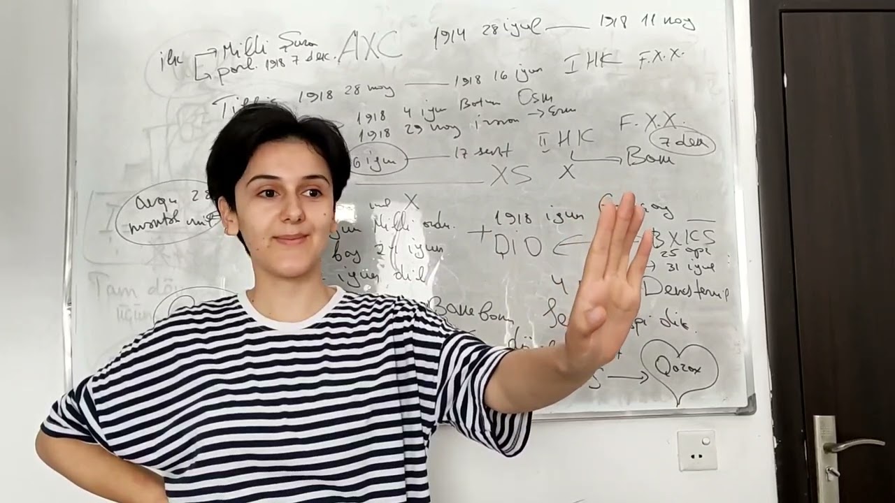 Azərbaycan Xalq Cümhuriyyəti: sual-cavab ( 1 qəbul sualı)