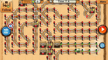 Rail Maze 2 Relaxing Gameplay - Train Puzzle Game - Android Gameplay #2040