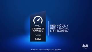 ¡Hemos sido premiados como la red más rápida por Ookla Speedtest Awards!