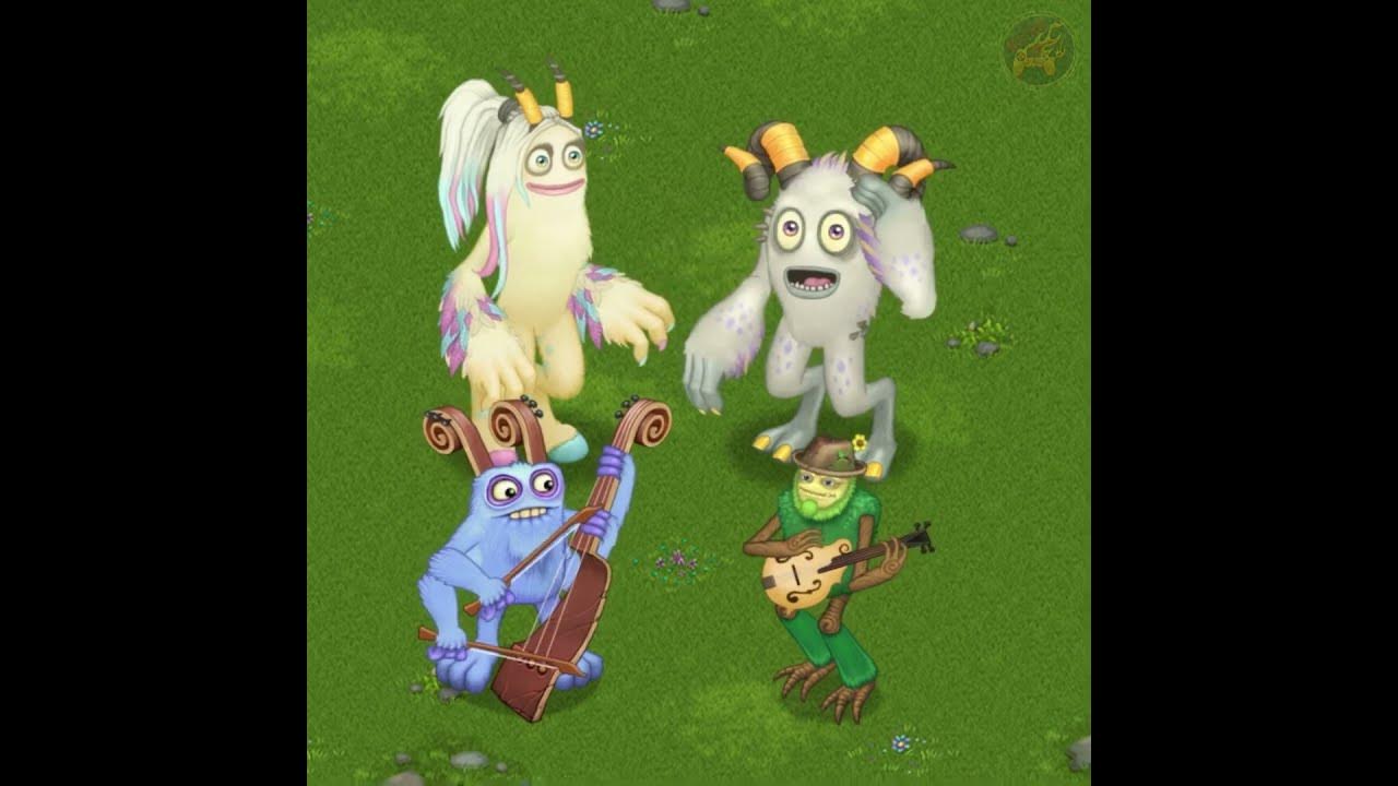 Quartet Parlsona Tawkerr Bowgart & Shugabush on Plant Island My