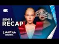 Eurovision 2021: Semi Final 1 (Official Recap of all songs)