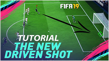 FIFA 19 THE NEW DRIVEN SHOTS FINISHING TUTORIAL !!! HOW TO SCORE GOALS - NEW SHOOTING TECHNIQUE !!!