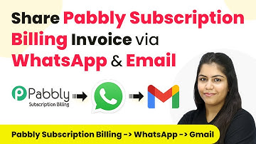 How to Share Pabbly Subscription Billing Invoice via WhatsApp & Email
