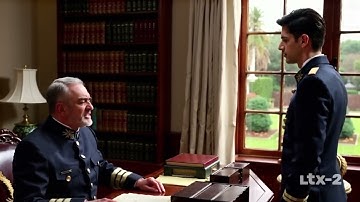 Teniente Rivas tries to convince Almirante Montojo to take a plea deal