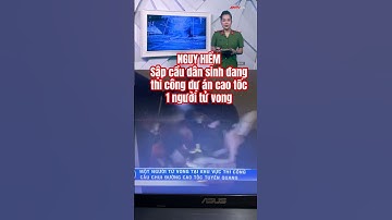 Sập cầu chui dân sinh cao tốc Tuyên Quang- Hà Giang #hagiang #sapcau #canhbao #vtv #news #hotnews