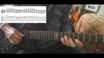 Paul Gilbert-John Petrucci String Skipping Lick (with tabs) - DP
