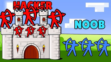 NOOB vs PRO vs HACKER in Archery Bastions