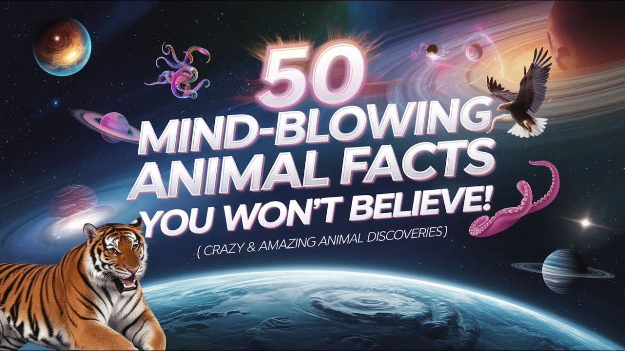 50 MindBlowing Animal Facts You Won’t Believe! Crazy & Amazing 50 MindBlowing Animal Facts You Won’t Believe! Crazy & Amazing