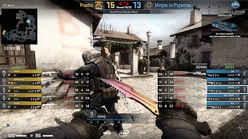 CSGO - Fnatic vs NiP - 2015 - Katowice - Grand Final - Best Nail biting moment