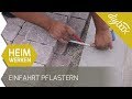 Einfahrt Pflastern - Anleitung zum Verlegen von Betonsteinpflaster