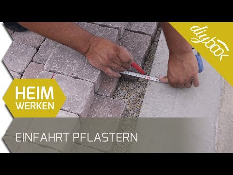 Einfahrt Pflastern -