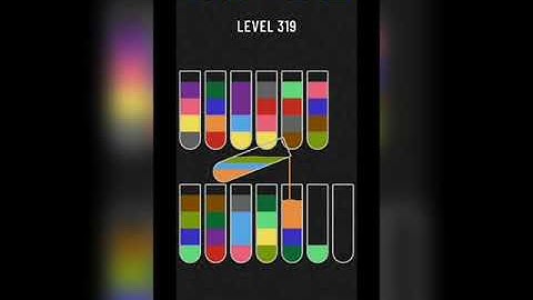 Water sort puzzle level 319
