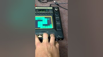Making beats with a kaossilator pro