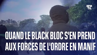 LIGNE ROUGE-Le 1er mai dernier à Paris, le black bloc s'en est violemment pris aux forces de l'ordre