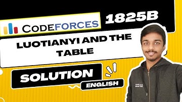 LuoTianyi and the Table String | Codeforces 1825B Solution | Codeforces Round 872 | English
