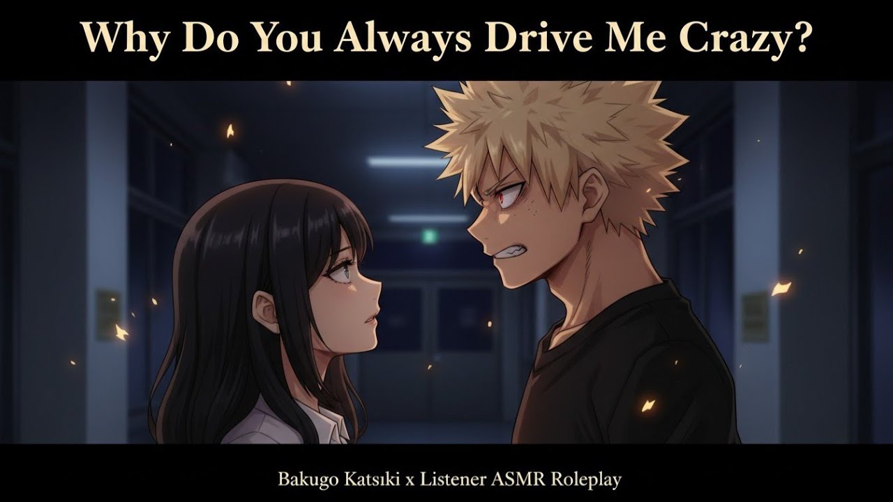🔥Бакугоу Кацуки нужно выпустить | [Bakugo x Listener ASMR][аниме-ролевая игра][драма][m4f][m4a]