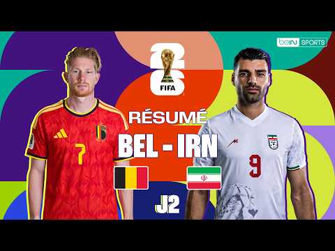 Résumé Belgique vs Iran