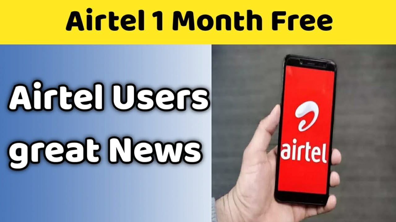 Airtel Gives 1 Month Free Service | Free Call and Internet to All Users