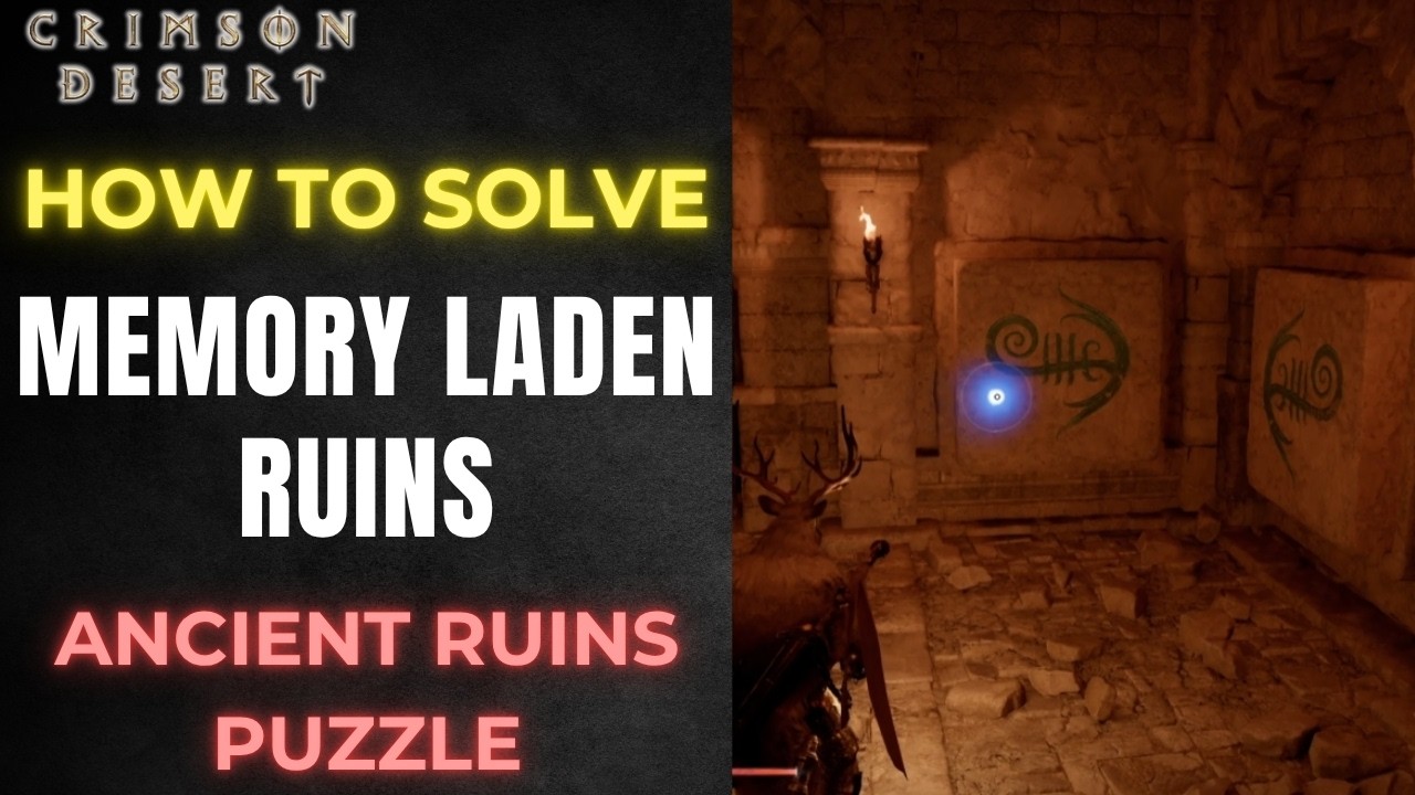 How to Solve Memory Laden Ruins Ancient Ruins Puzzle - Crimson