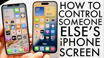 How To Control Another iPhone Screen From Your iPhone!