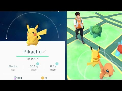 Video: Pok Mon Go Pikachu: Cara Mendapatkan Pikachu Sebagai Starter Anda Dan Keluar Di Alam Liar