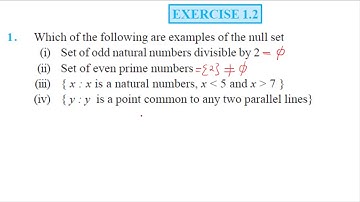 The Empty Set - Examples | Class 11th [Hindi]