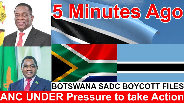 WATCH LIVE Botswana Historic, SADC Summit BOYCOTT, Hichilema Zambia, ANC Under Pressure over Zimbabw