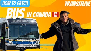 How to use bus in Canada || transitlive || how to catch bus in regina || how to use transitlive screenshot 5