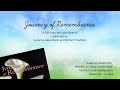 Journey of Remembrance - a cure for your HOMEsickness