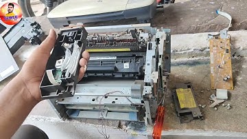 how to HP LaserJet M1005 mfp printer light printing problem solution 💯 % || light printing issue