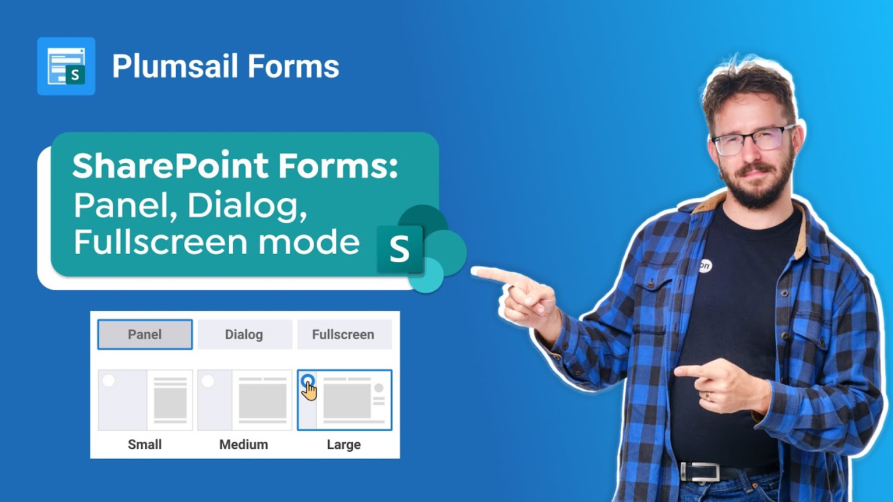 Sharepoint Side Panel How to open SharePoint Forms in Panel, Dialog, or Fullscreen mode - YouTube