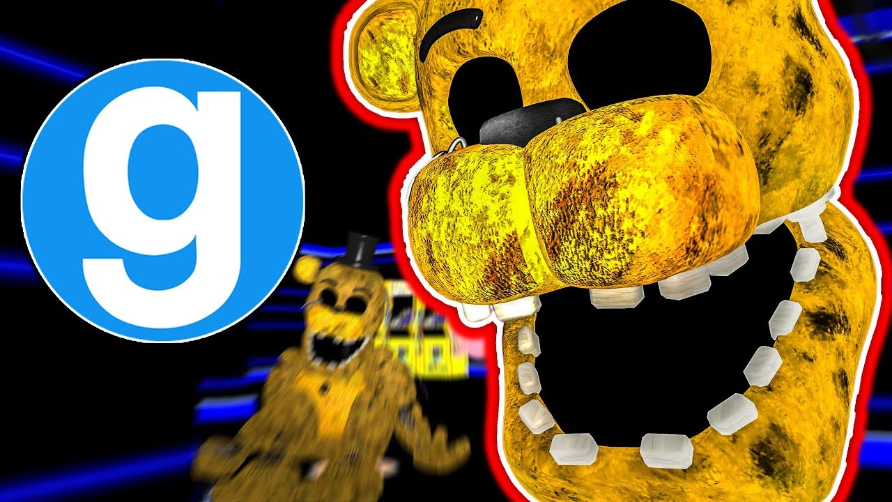 Golden Freddy) FNAF 2 GMOD MAP - Roblox