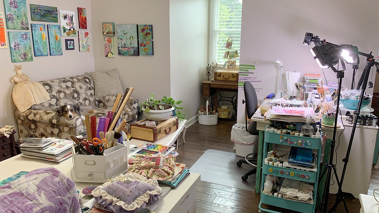 You Asked To See Where I Create Art Studio Tour YouTube