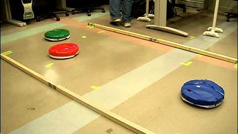 Autonomous Pong using iRobot Create 1