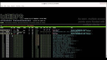 MDK3 Authentication Flooding to Multiple AP with Multiple Clients