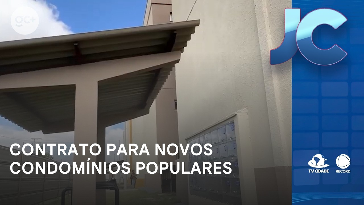 Ministério das Cidades assina contrato para novos condomínios populares | Jornal da Cidade